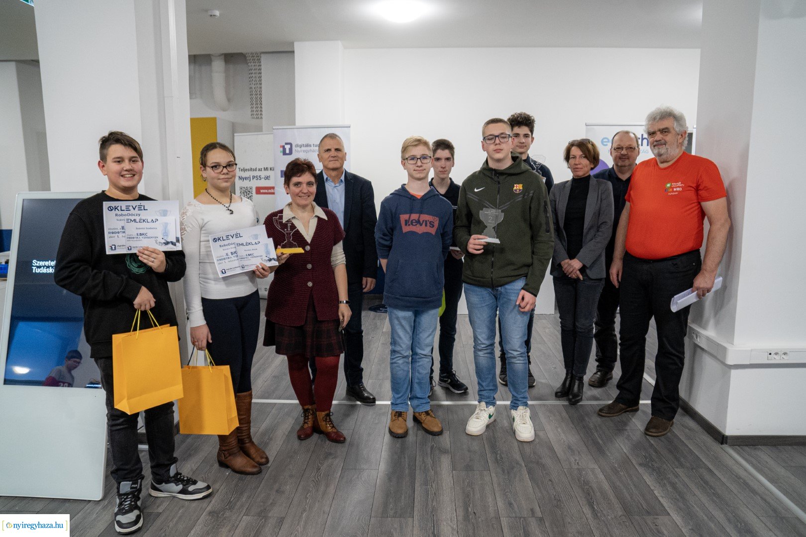 II. DKC CUP Robotika verseny a Nyíregyházi Digitális Tudásközpontban