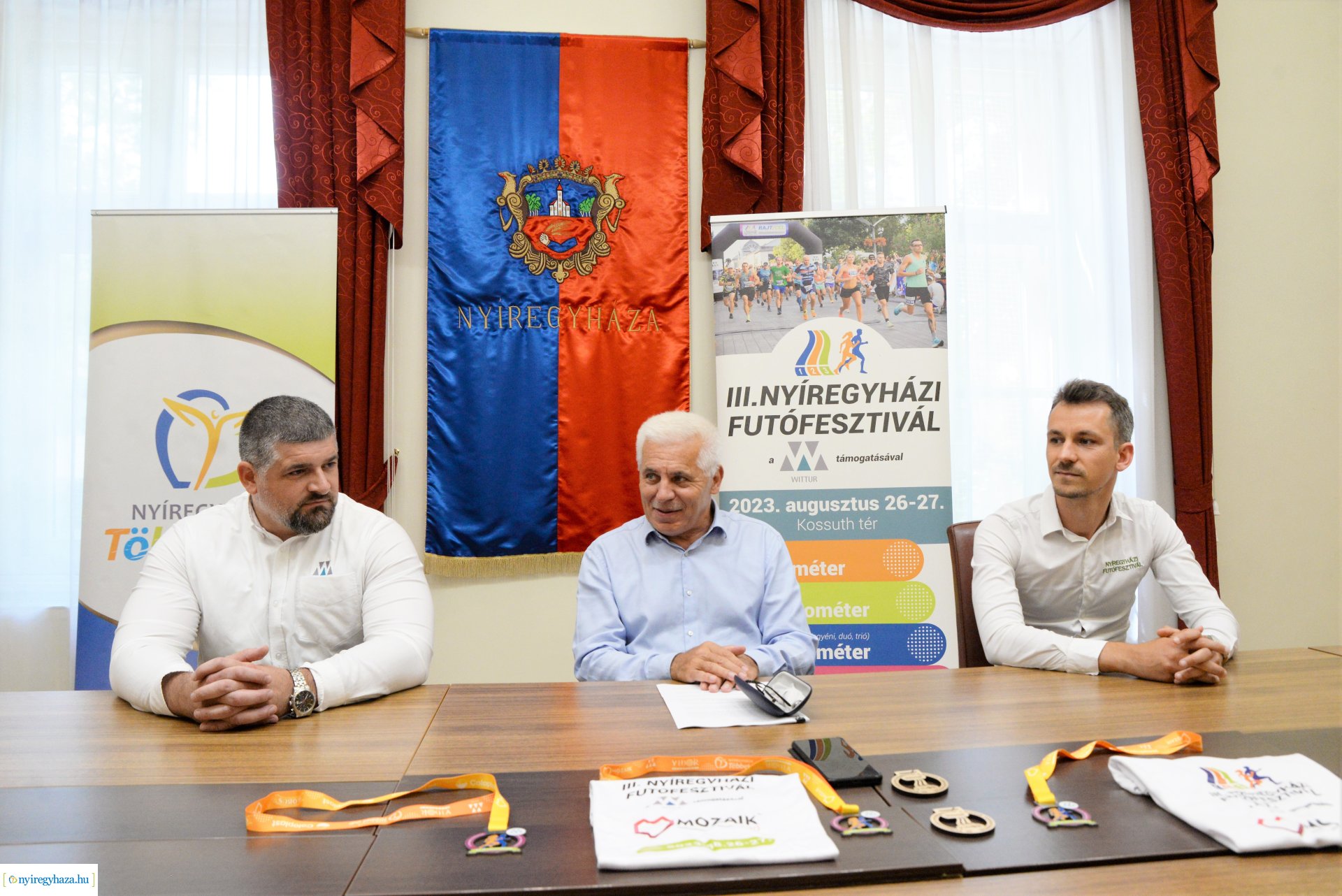 III. Nyíregyházi Futófesztivál sajtótájékoztató