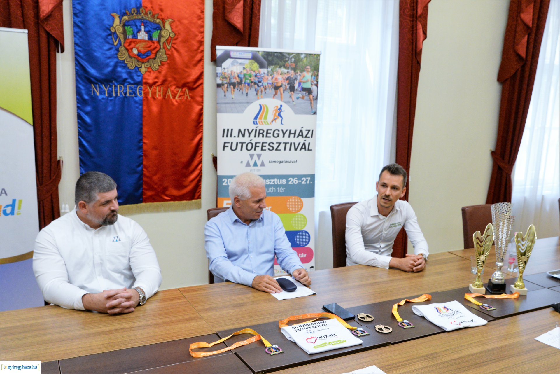 III. Nyíregyházi Futófesztivál sajtótájékoztató