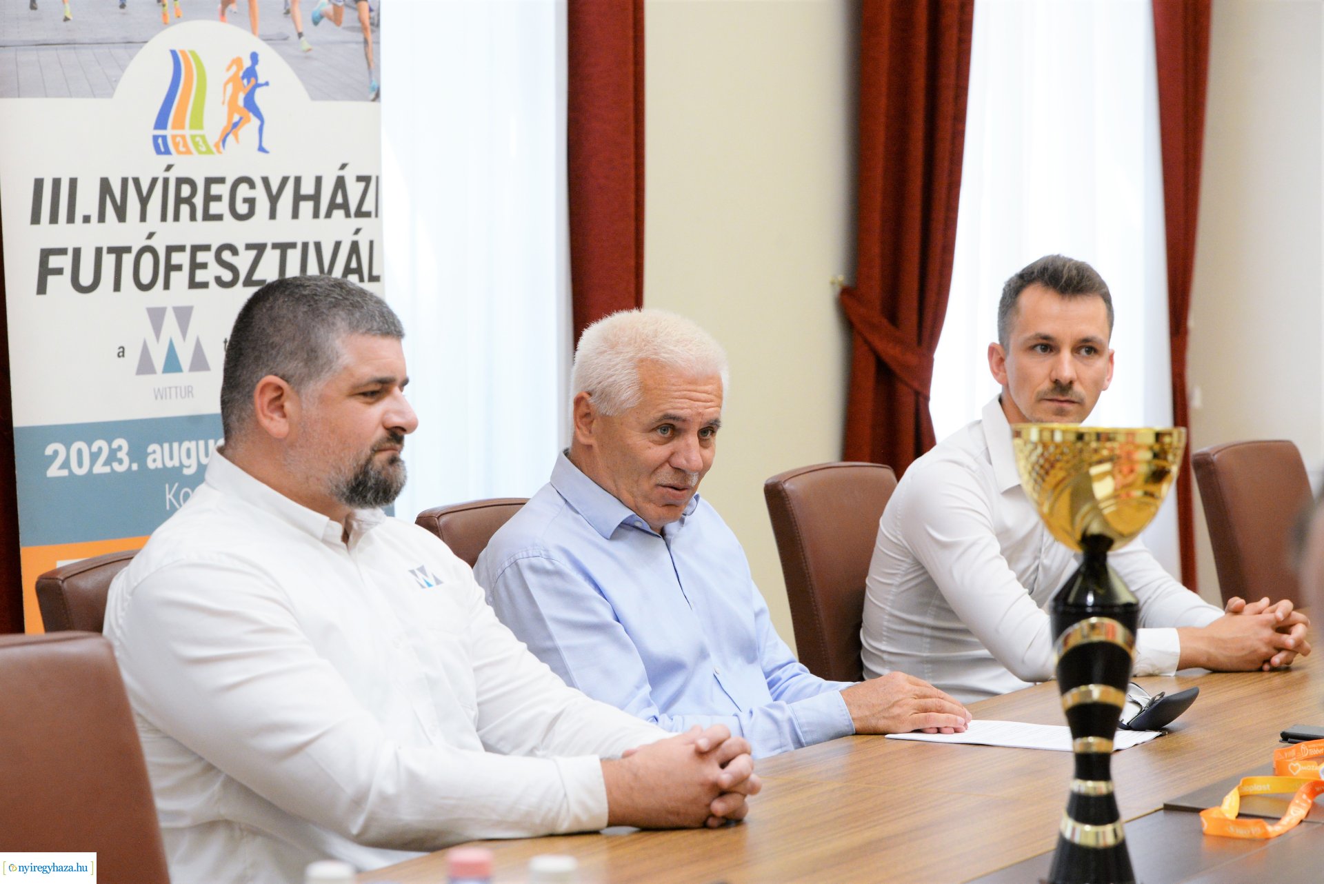 III. Nyíregyházi Futófesztivál sajtótájékoztató