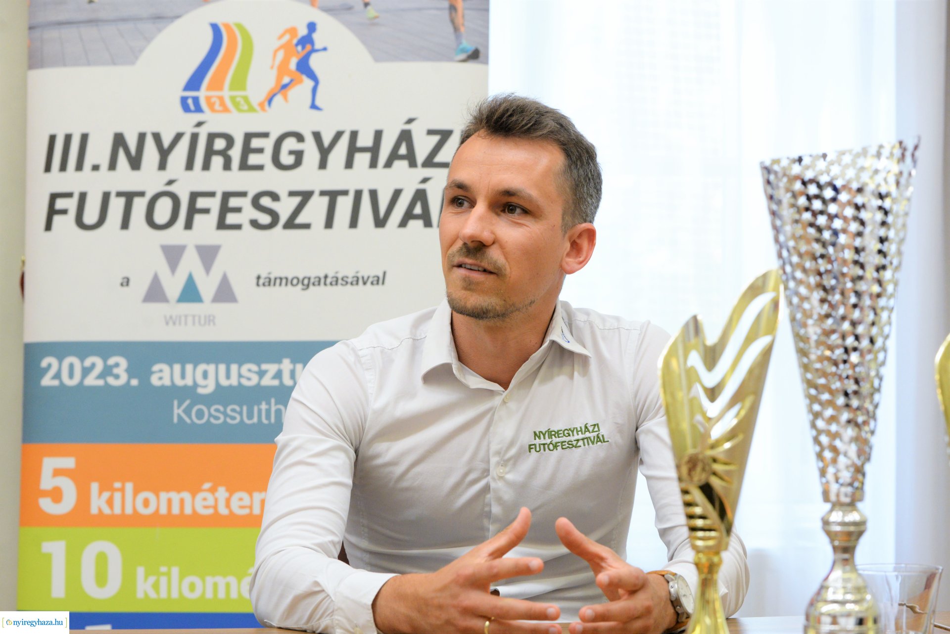 III. Nyíregyházi Futófesztivál sajtótájékoztató