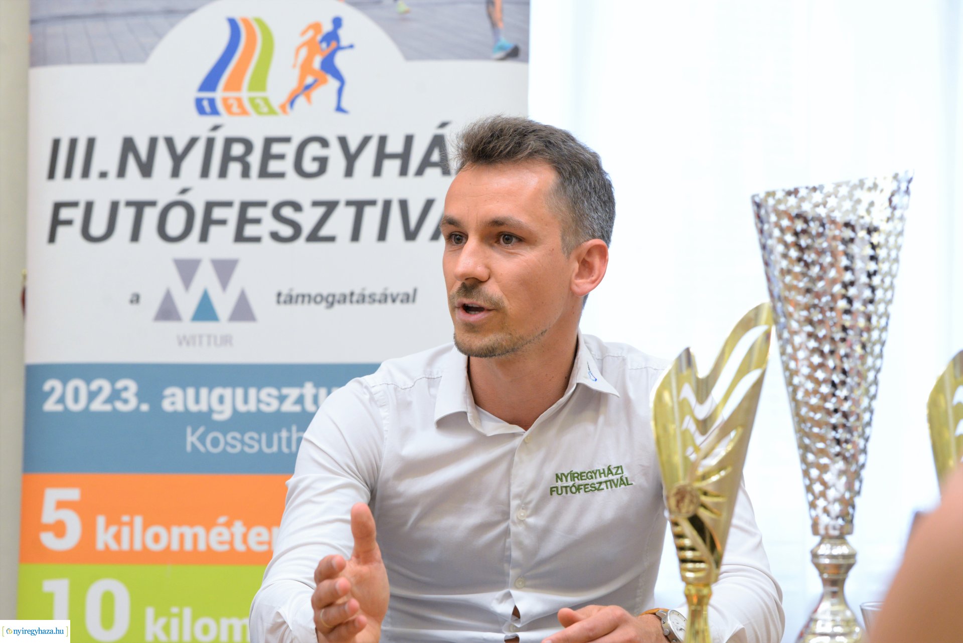 III. Nyíregyházi Futófesztivál sajtótájékoztató