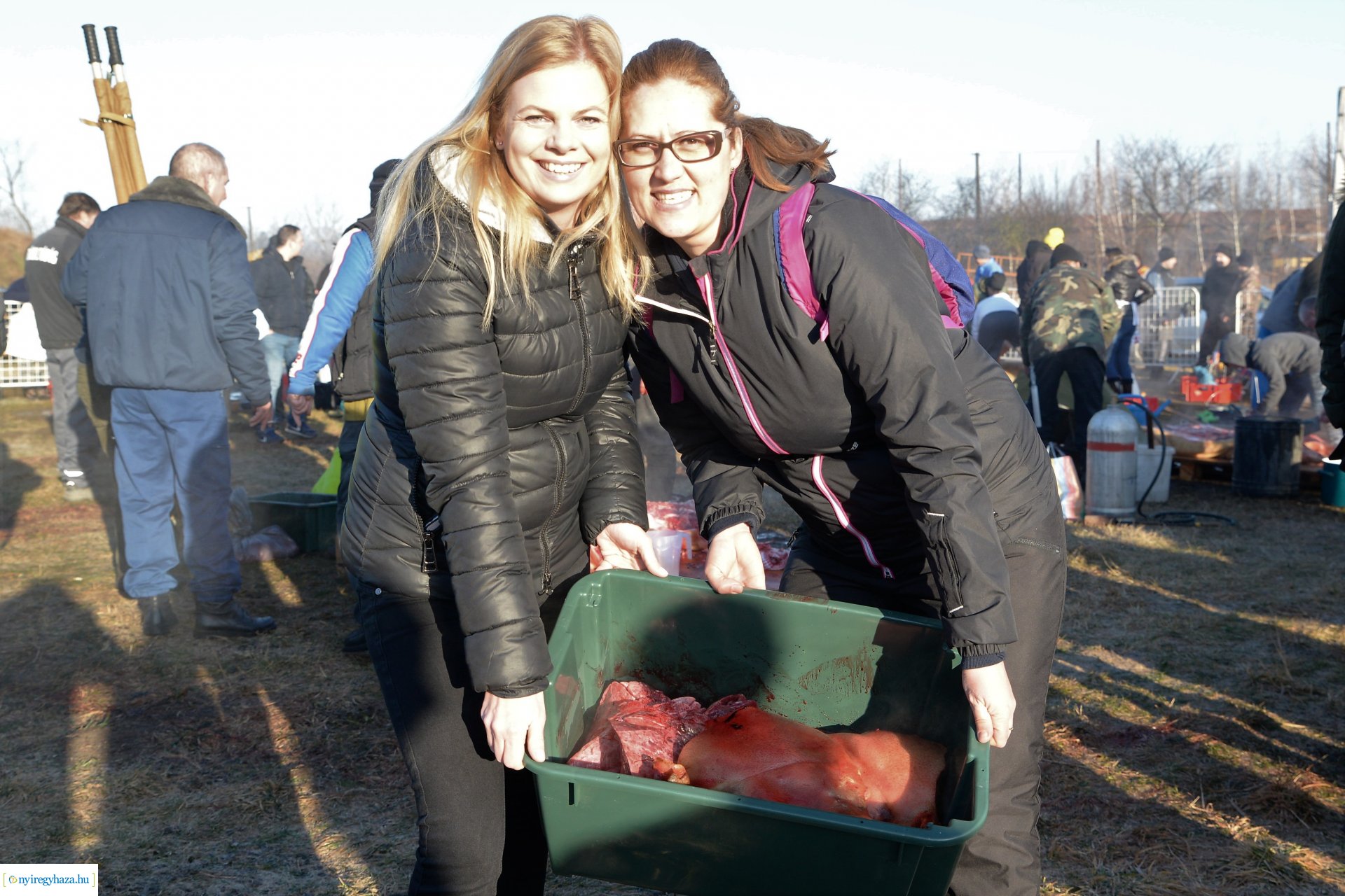 III. Nyírségi  Disznótoros Fesztivál - disznóvágás