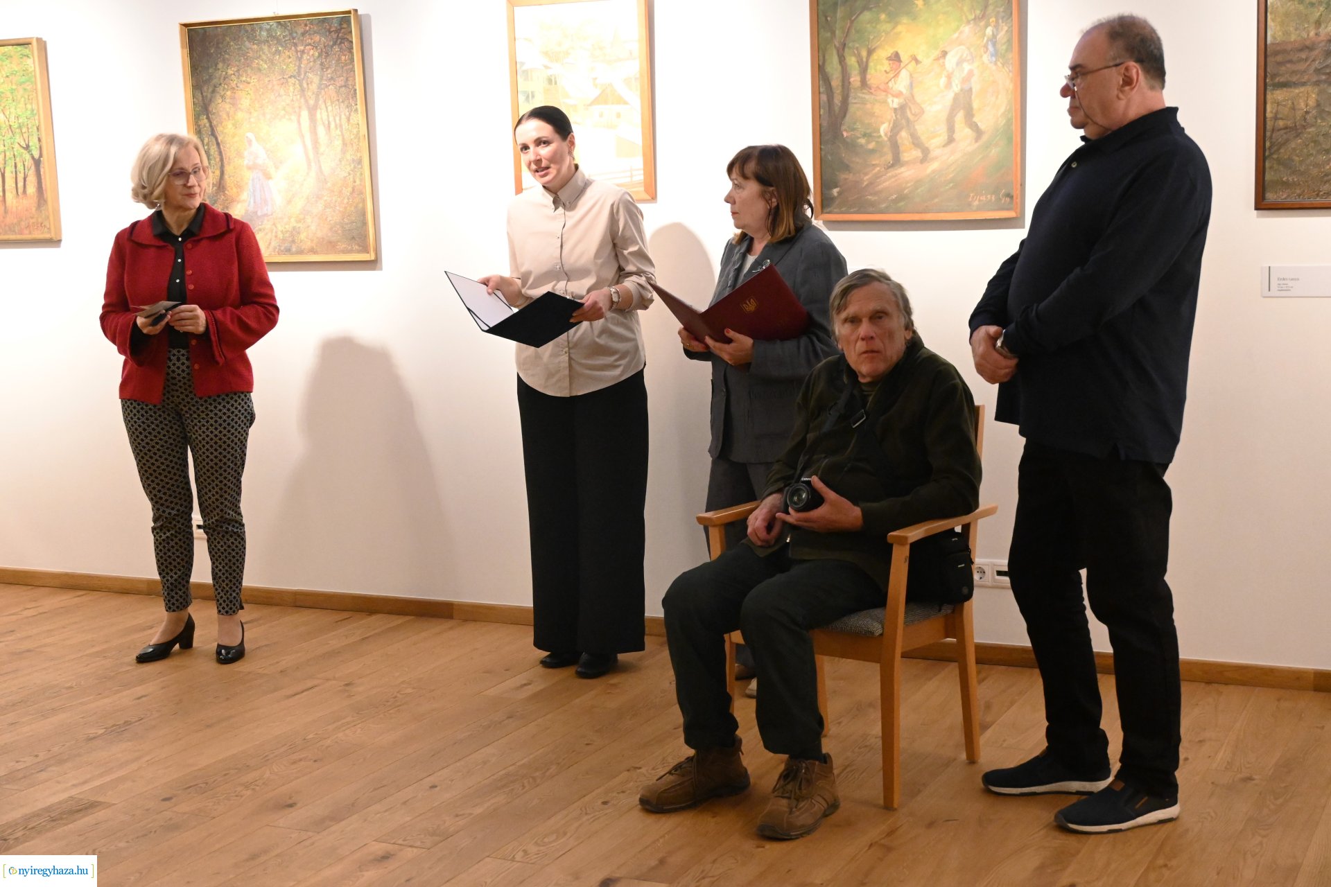 Ijjász Gyula festmény kiállítása a Görögkatolikus Múzeumban