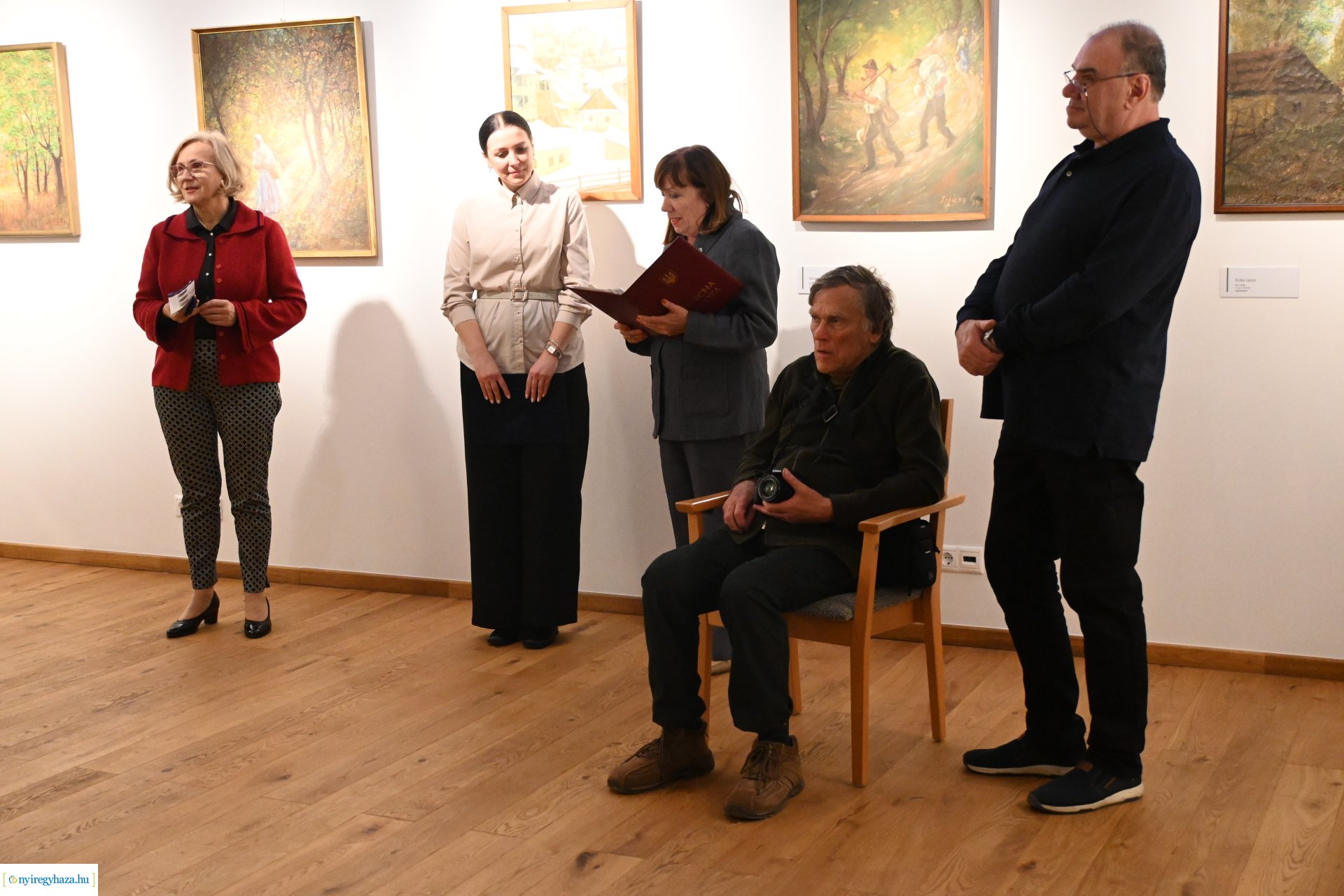 Ijjász Gyula festmény kiállítása a Görögkatolikus Múzeumban