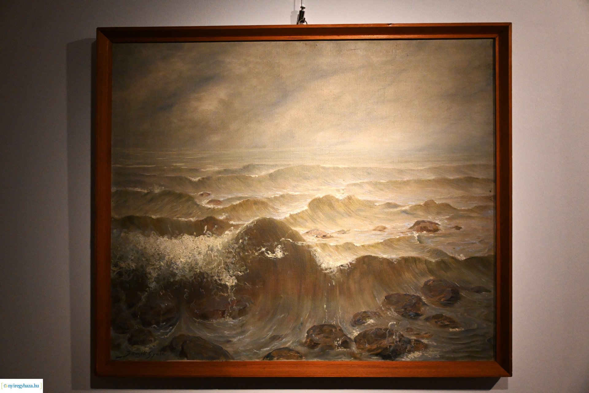 Ijjász Gyula festmény kiállítása a Görögkatolikus Múzeumban