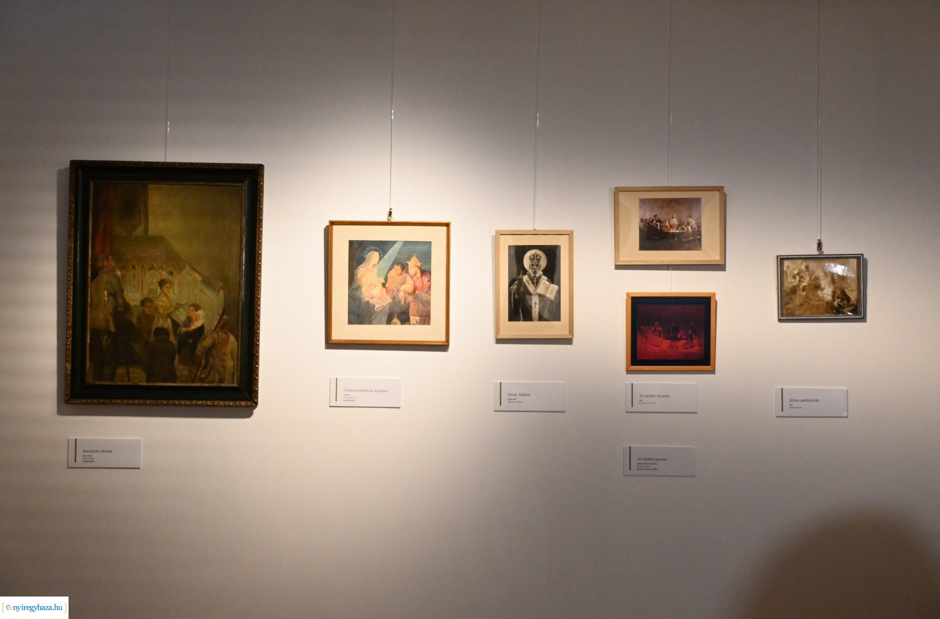 Ijjász Gyula festmény kiállítása a Görögkatolikus Múzeumban