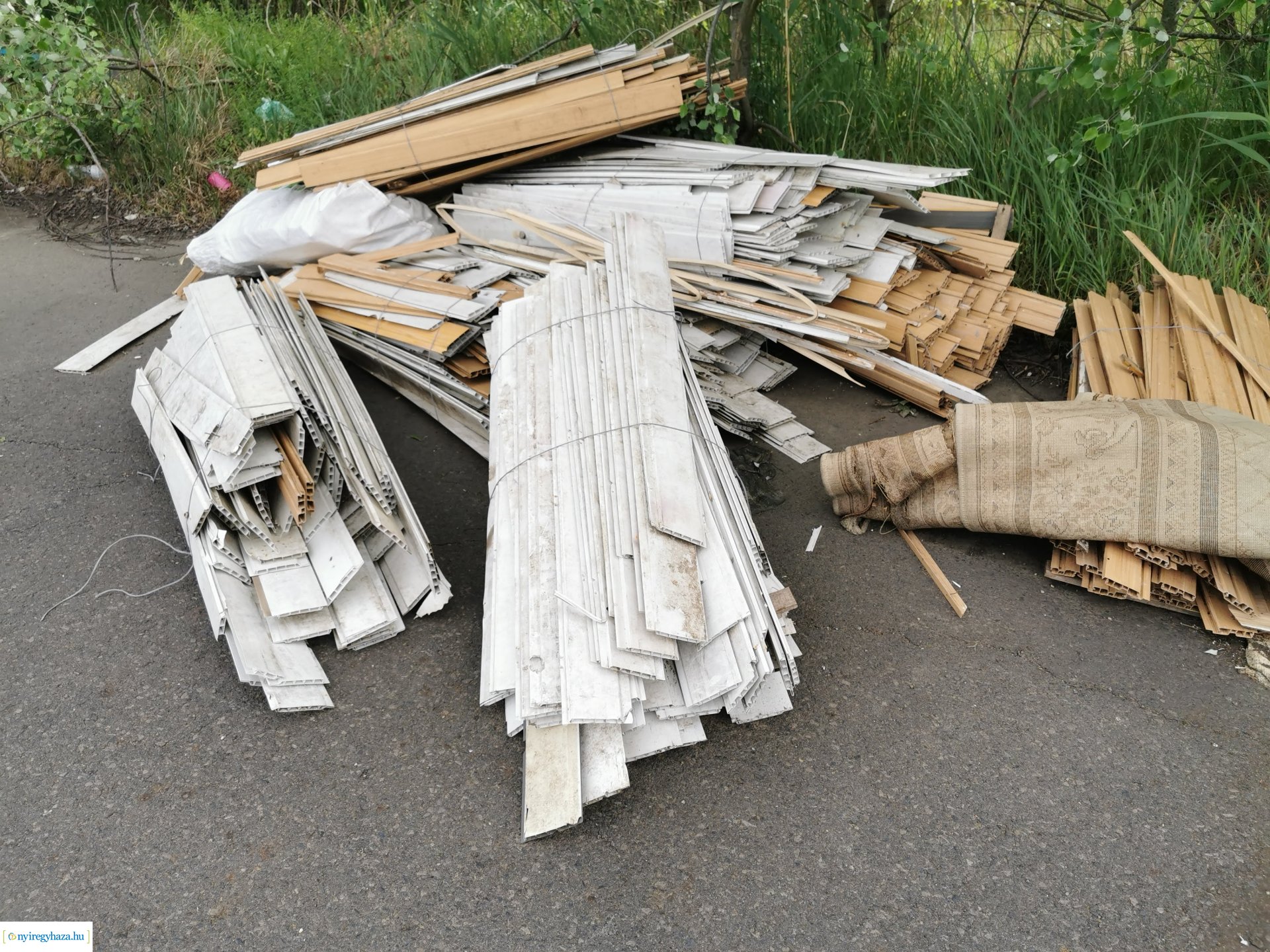 Illegális szemétlerakás