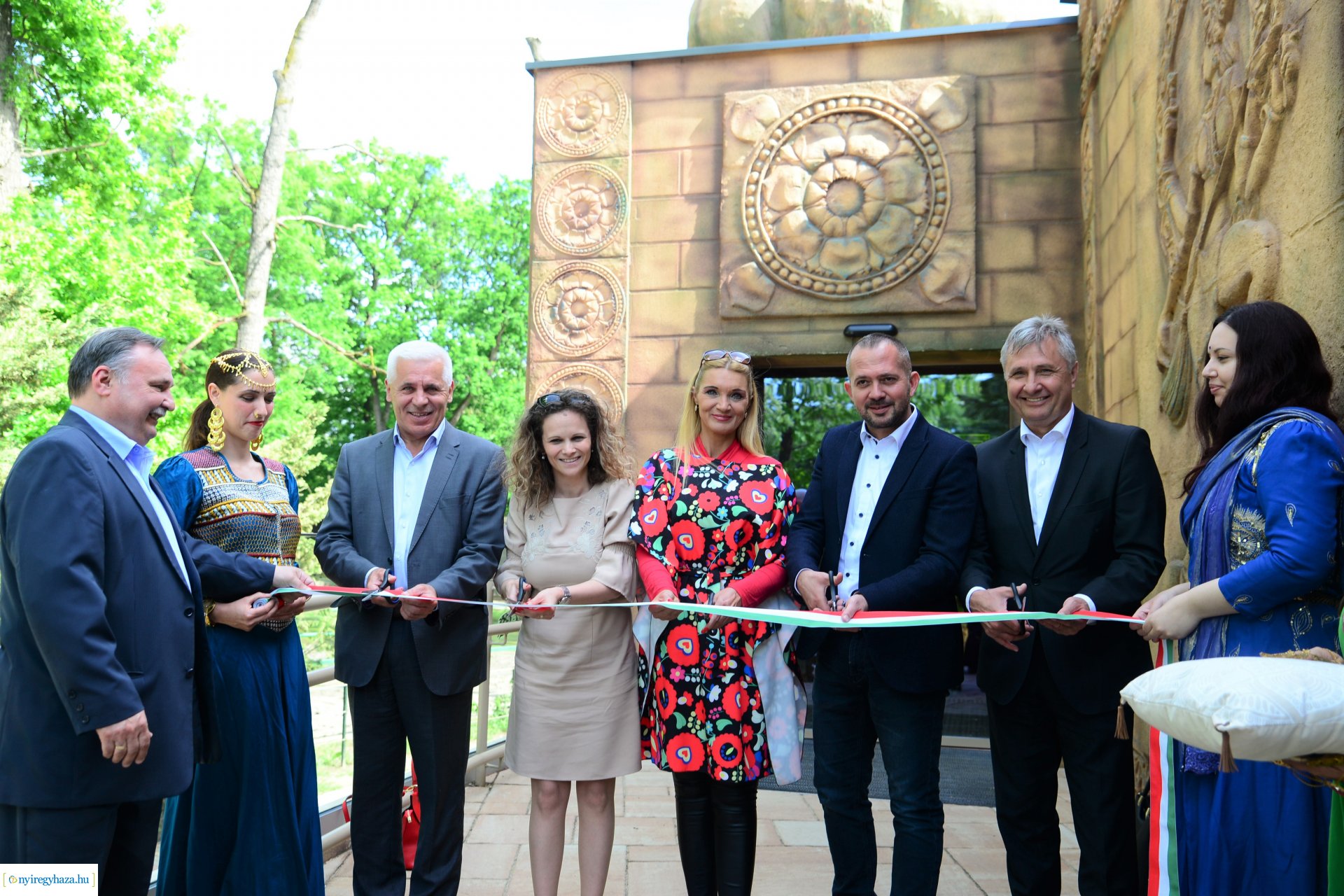 India-ház megnyitó a Nyíregyházi Állatparkban