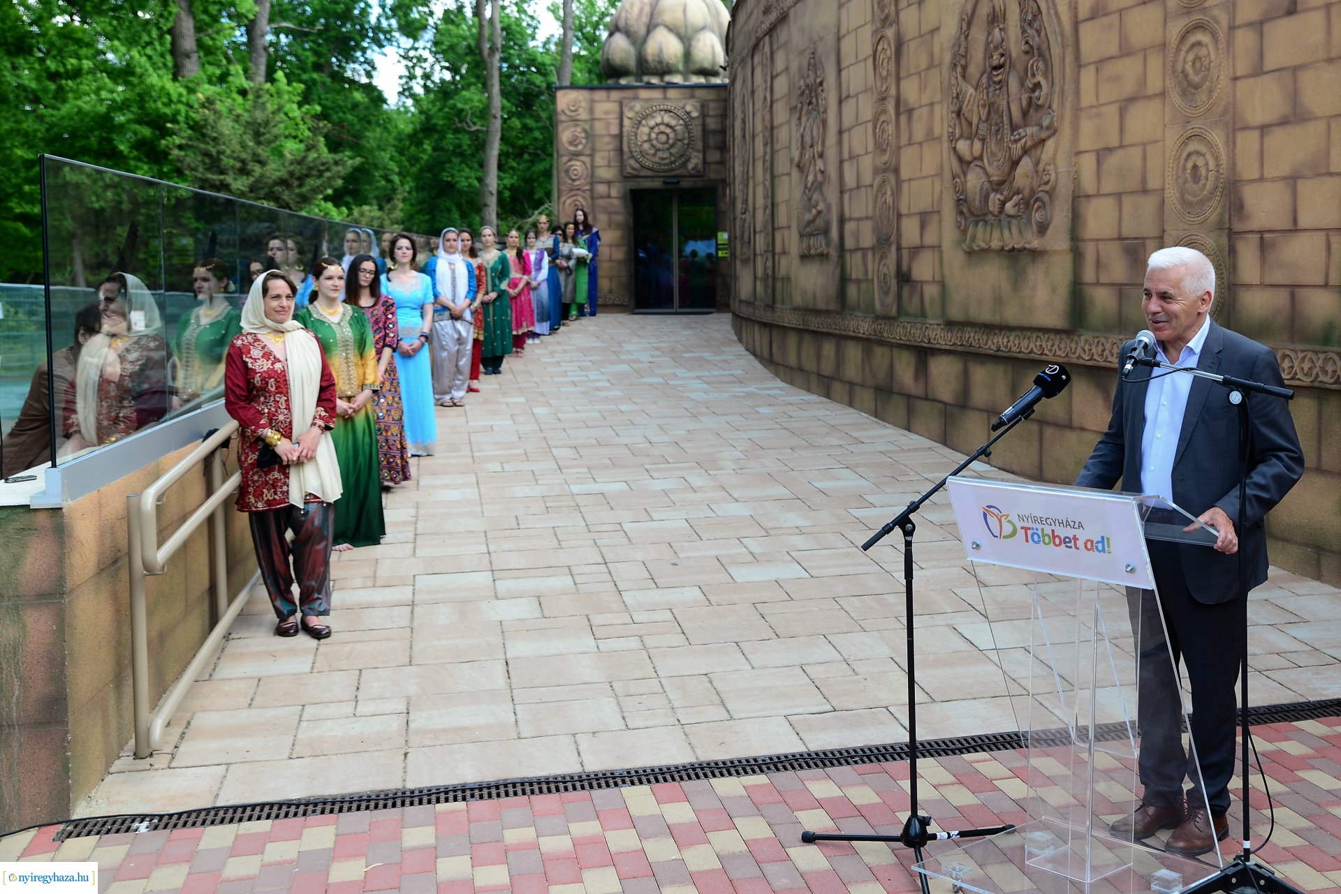 India-ház megnyitó a Nyíregyházi Állatparkban