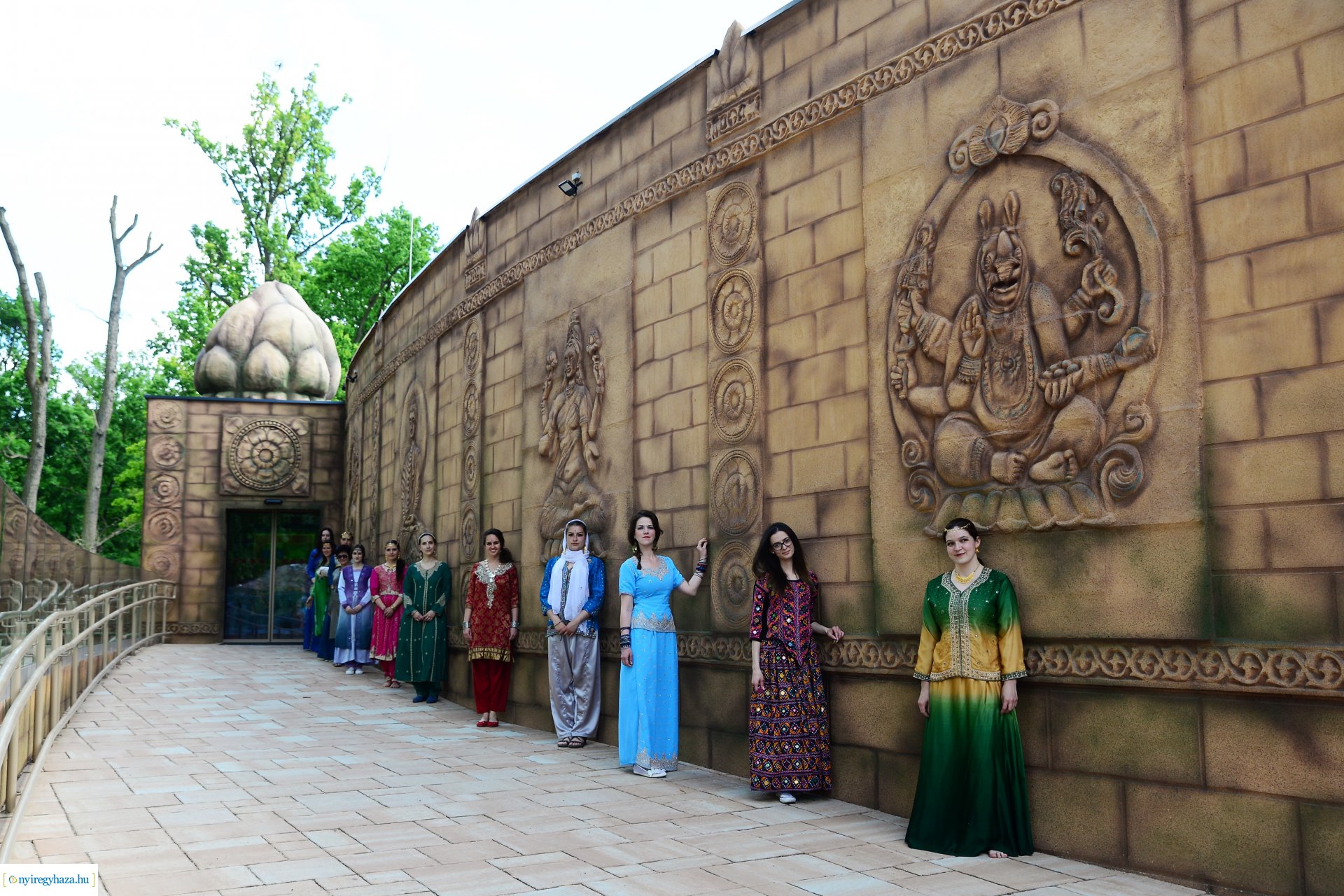 India-ház megnyitó a Nyíregyházi Állatparkban