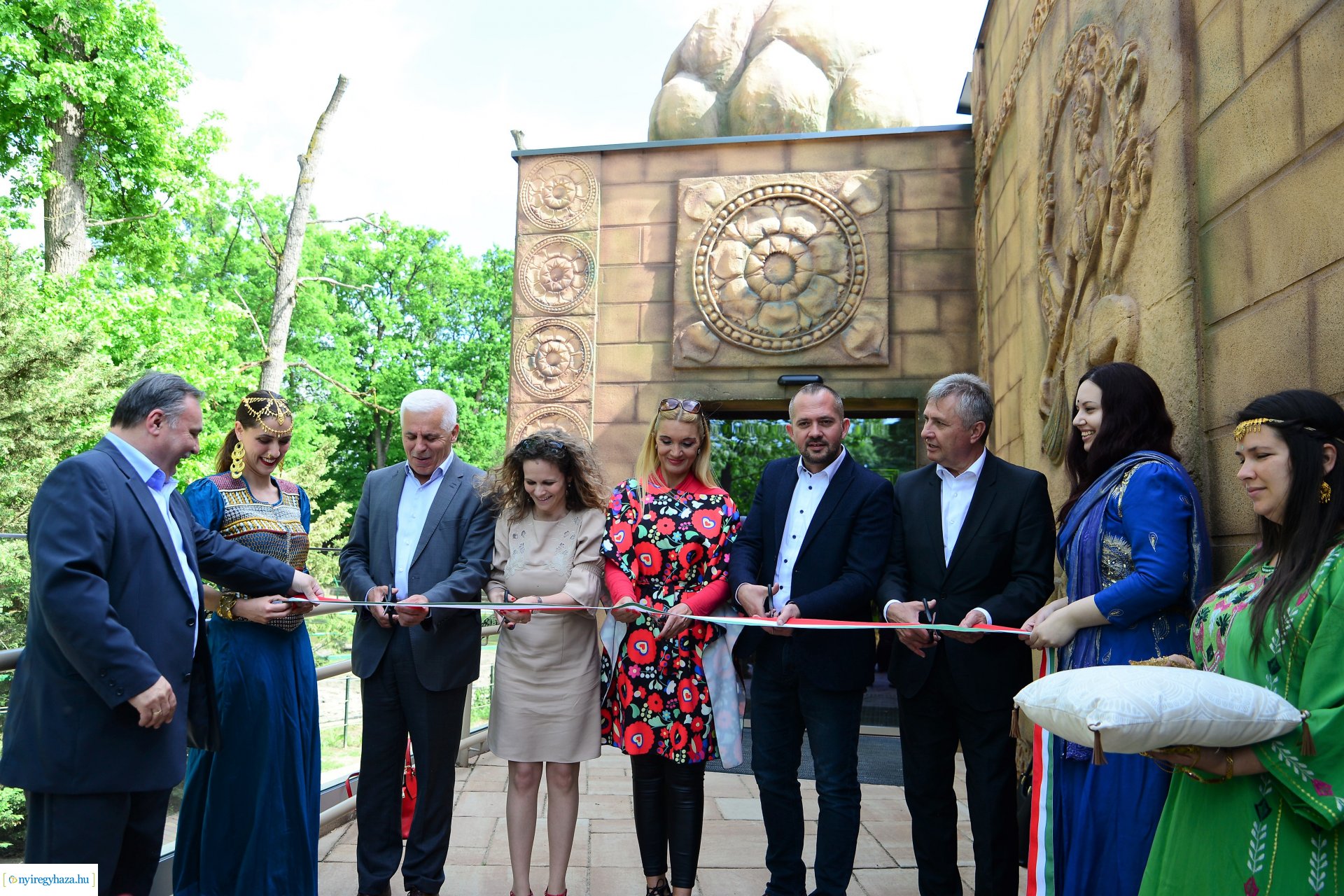 India-ház megnyitó a Nyíregyházi Állatparkban