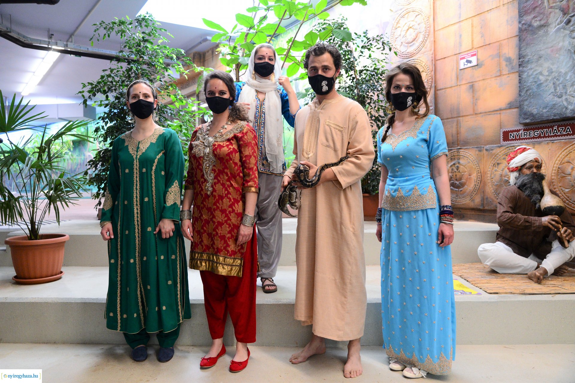 India-ház megnyitó a Nyíregyházi Állatparkban