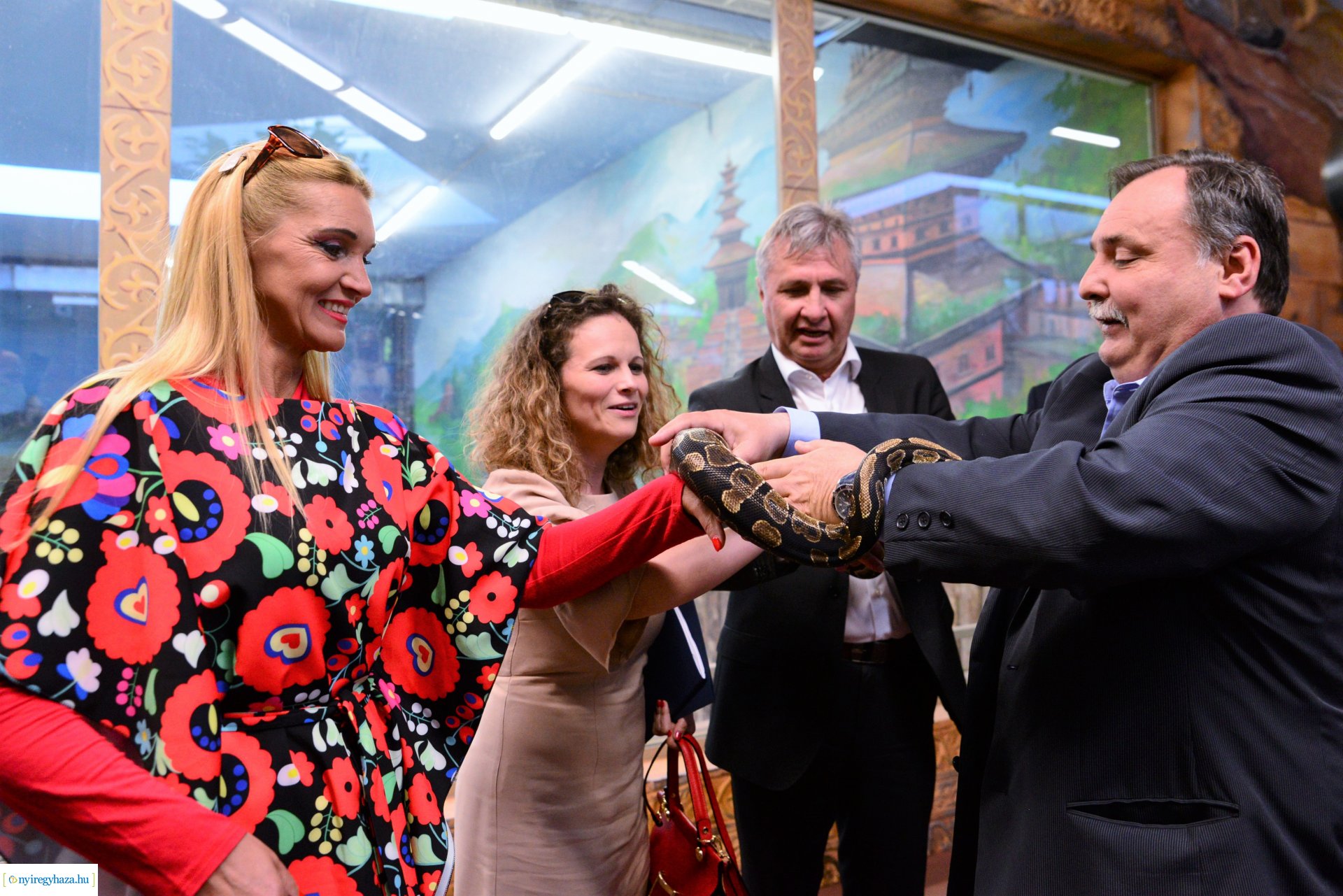 India-ház megnyitó a Nyíregyházi Állatparkban