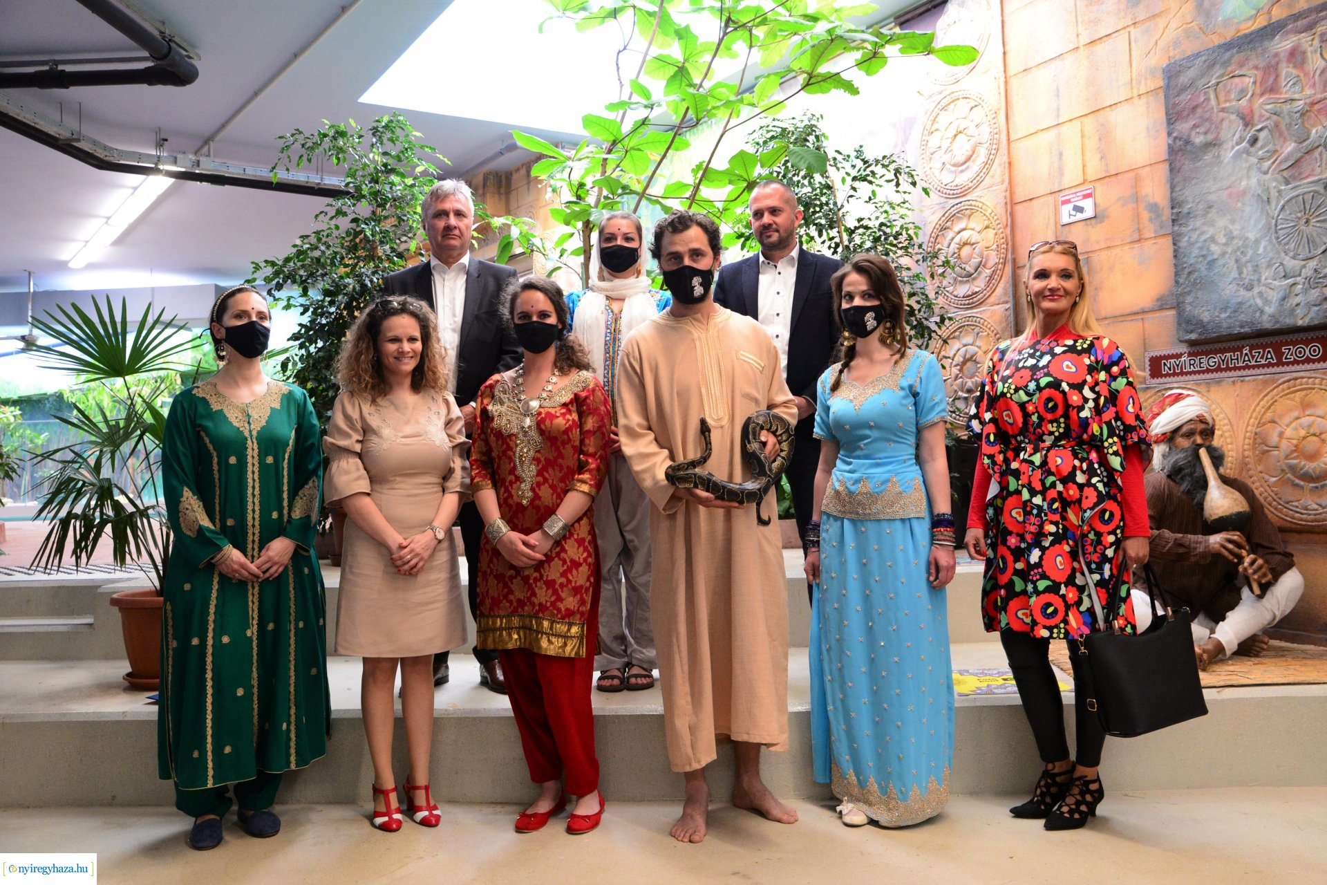 India-ház megnyitó a Nyíregyházi Állatparkban