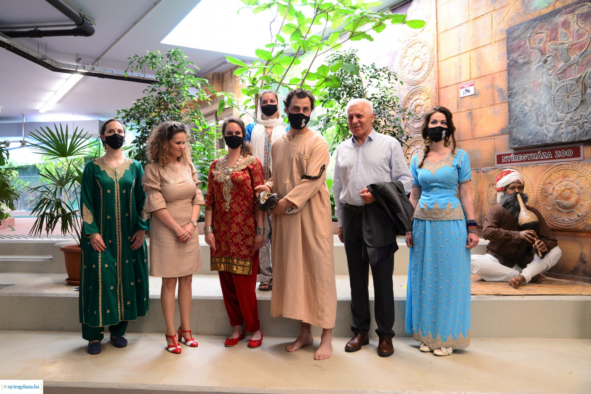 India-ház megnyitó a Nyíregyházi Állatparkban