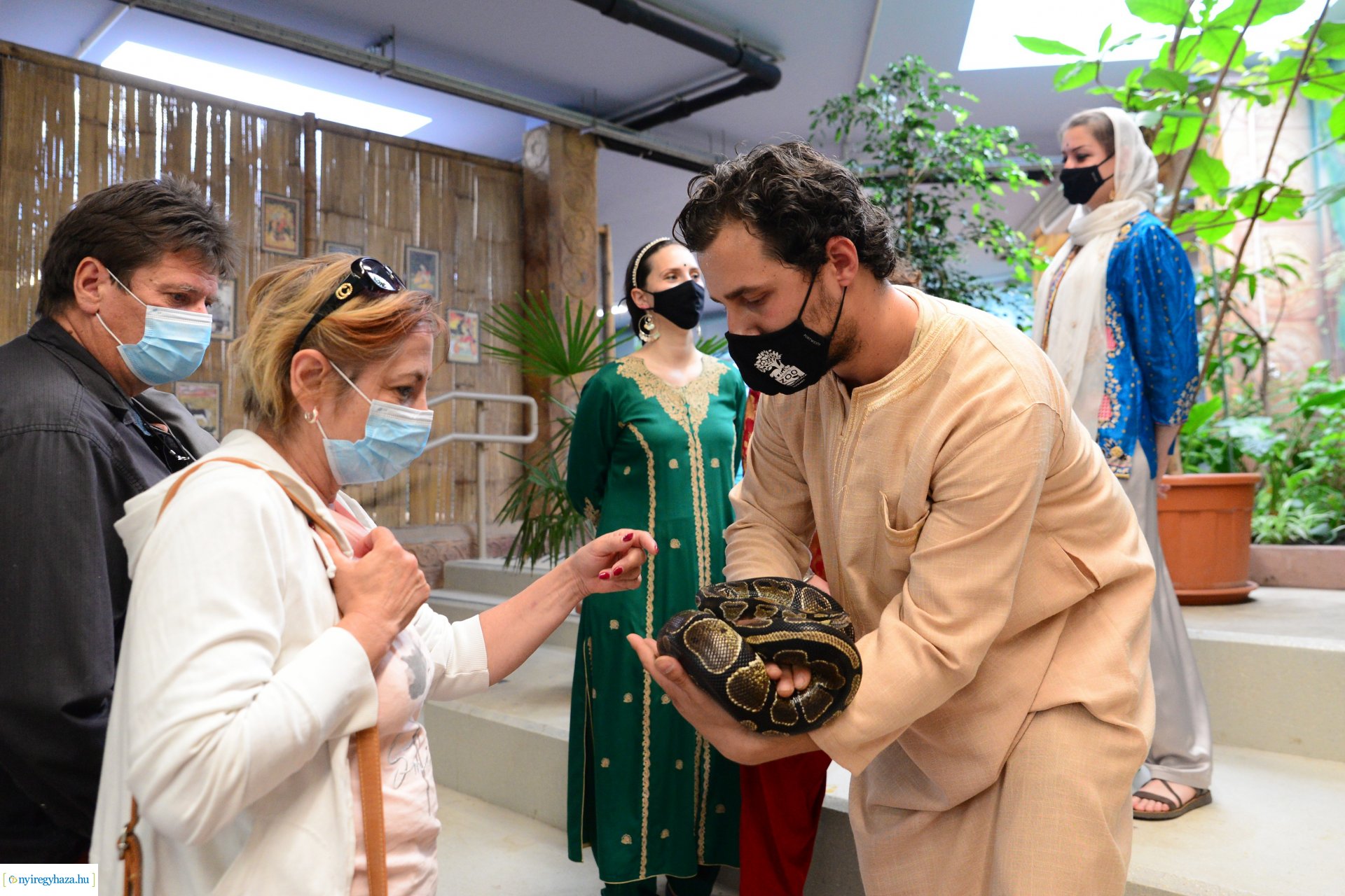 India-ház megnyitó a Nyíregyházi Állatparkban