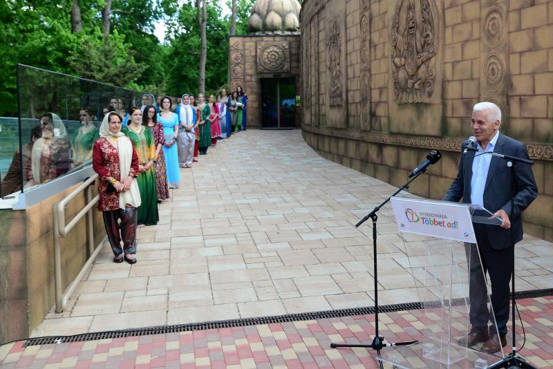 India-ház megnyitó a Nyíregyházi Állatparkban