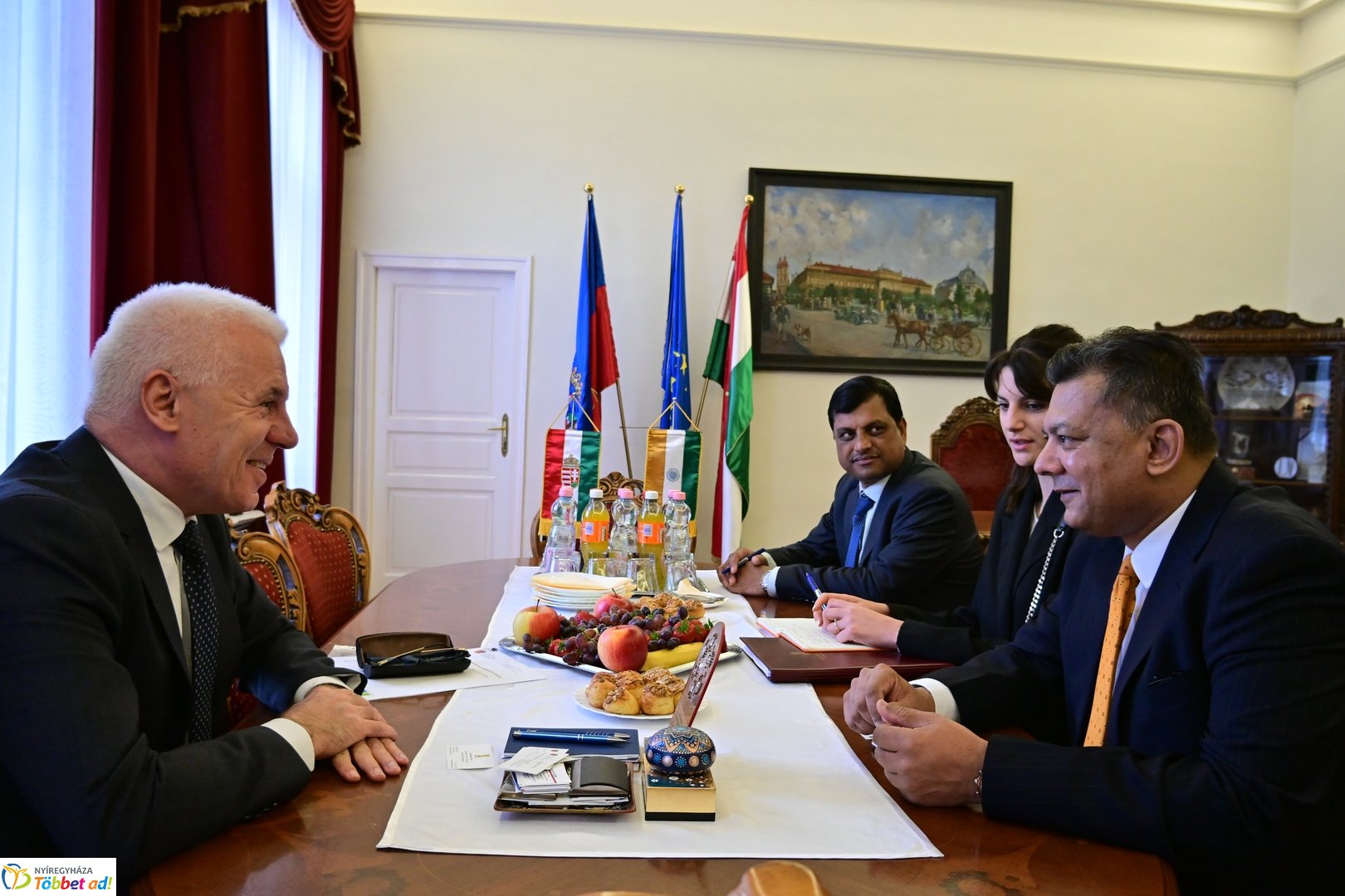 Indiai nagyövet látogatása a Városházán 2026