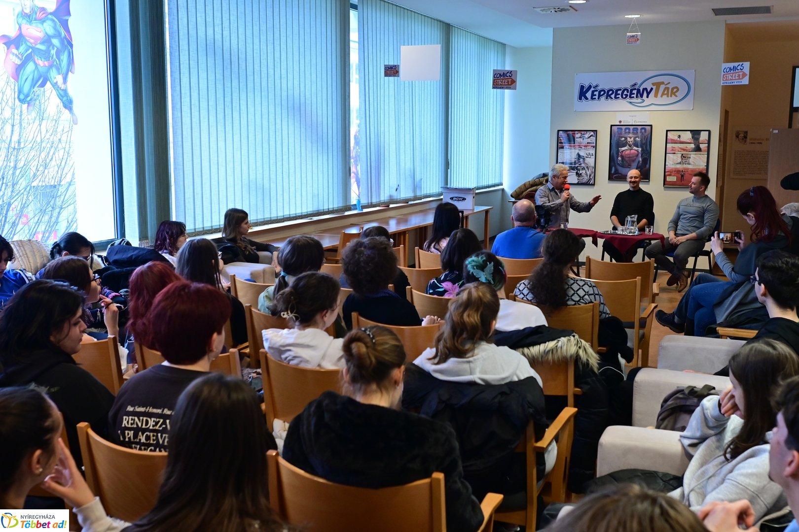 Inferno a könyvtárban 2026 januárjában