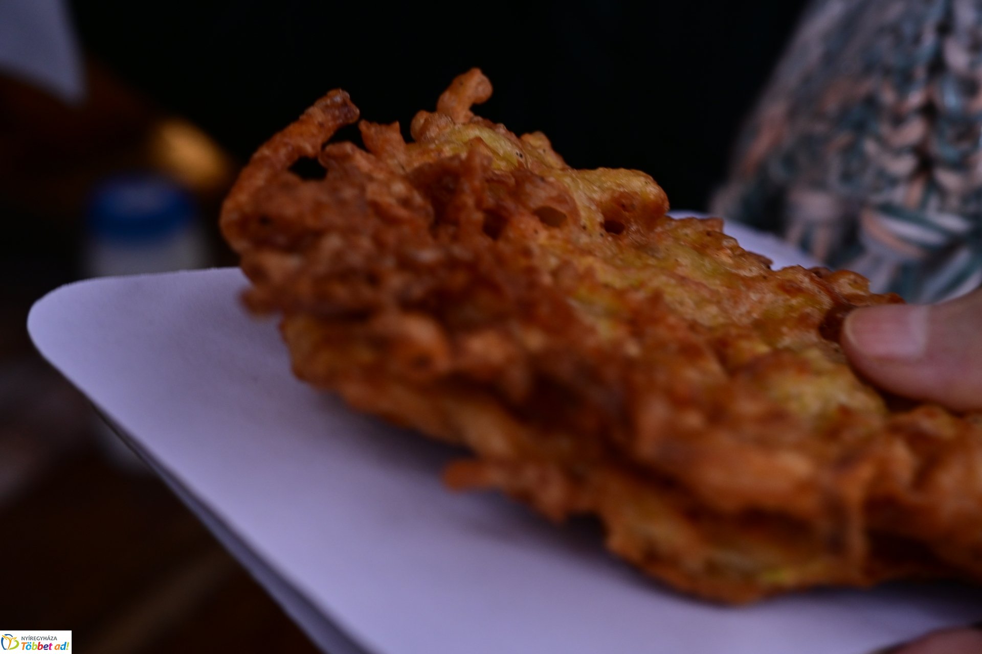 Friss, ropogós ízletes! - Ismét lapcsánkával lepték meg a forgatag látogatóit 