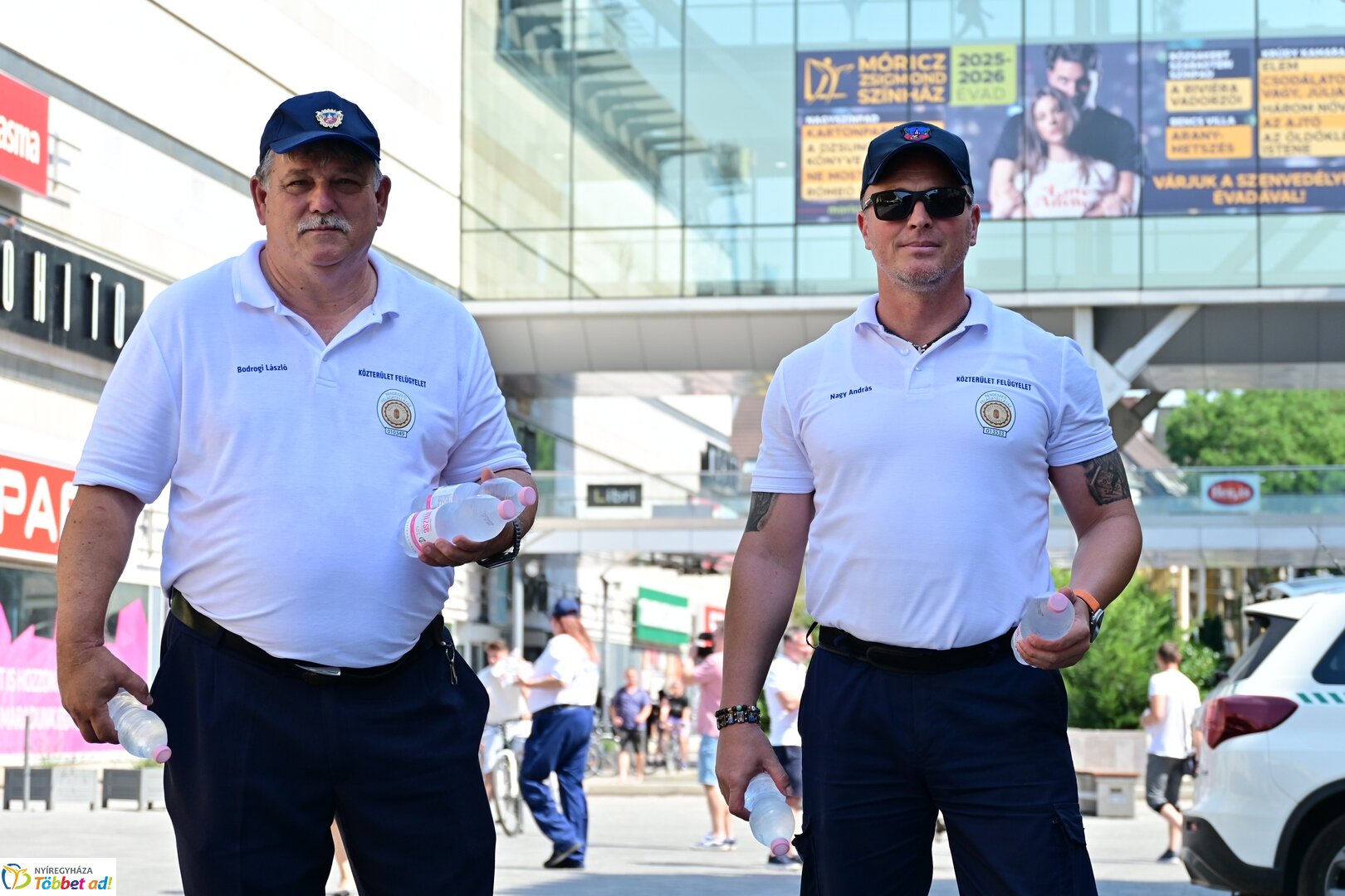 Ingyenes vízosztás a belvárosban 2026 júniusában