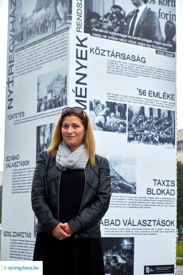 Installáció a Szabadság téren