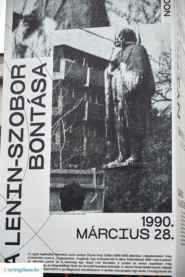 Installáció a Szabadság téren