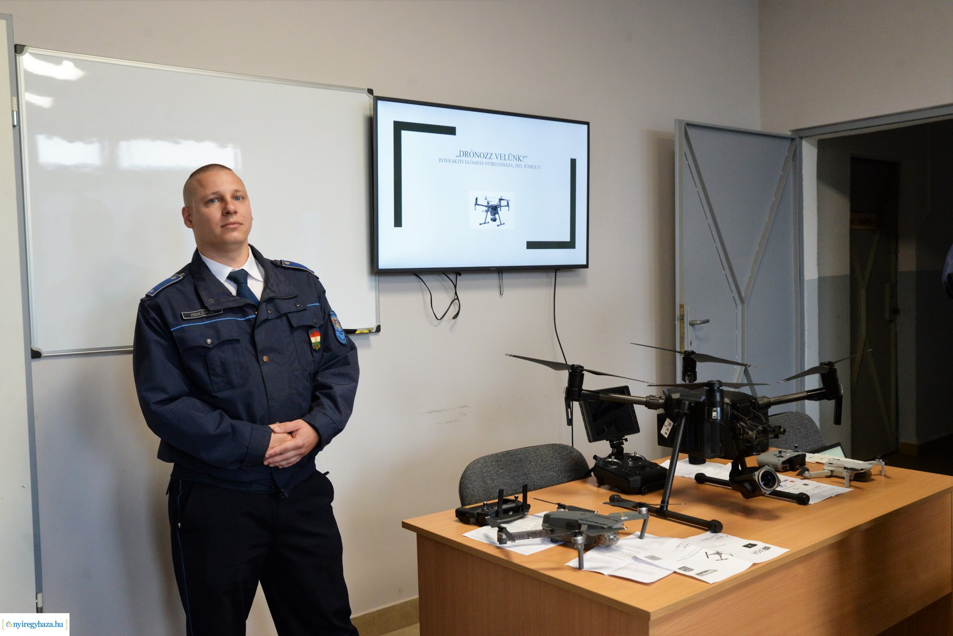 Interaktív előadás a drónok használatáról