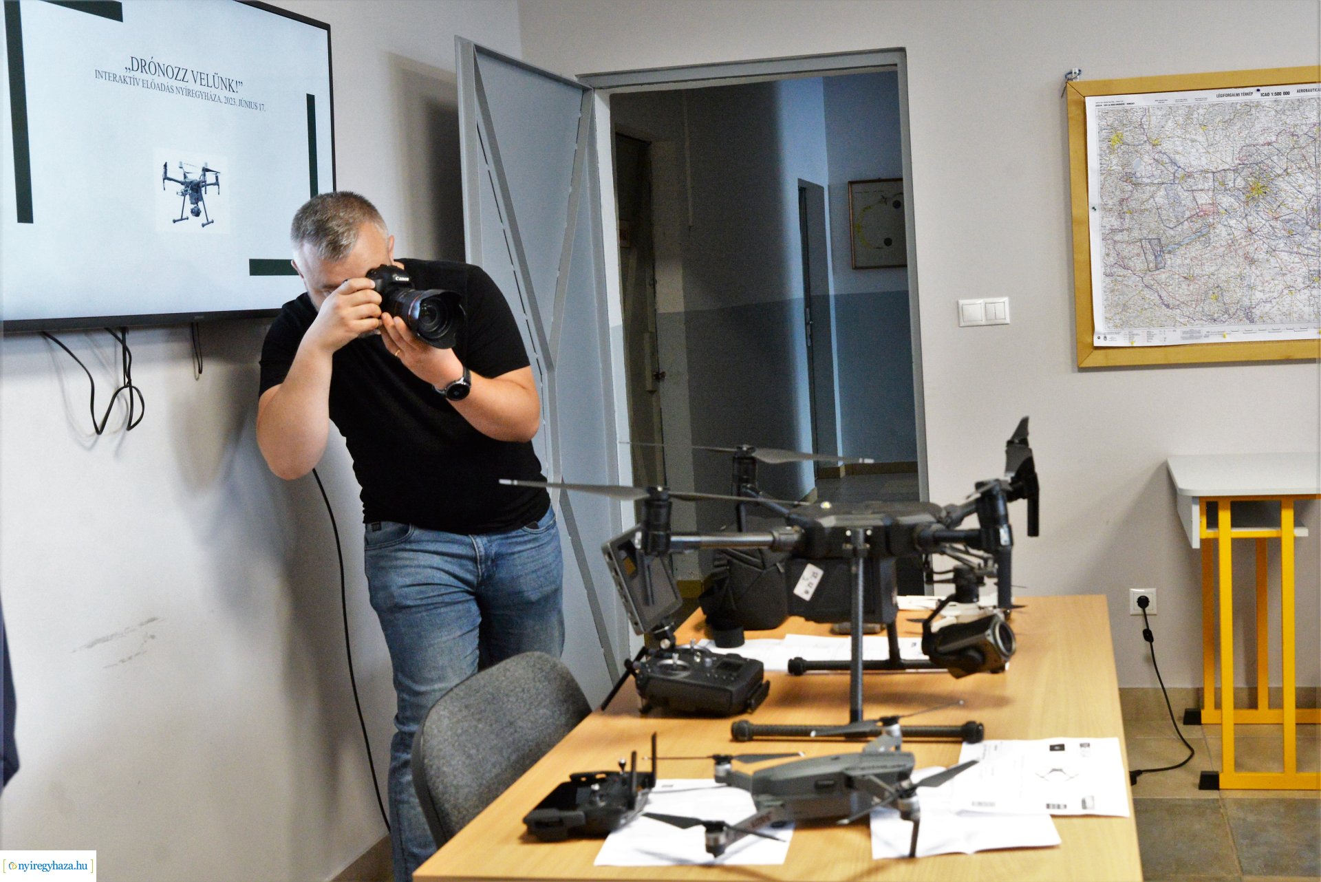 Interaktív előadás a drónok használatáról