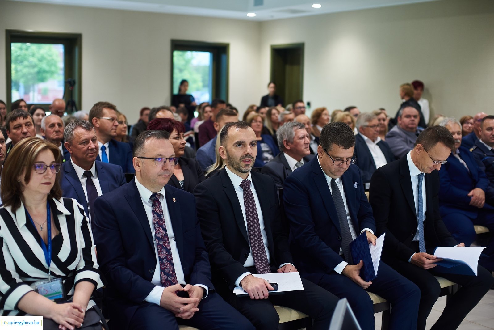 Ipari park sajtótájékoztató Kemecse