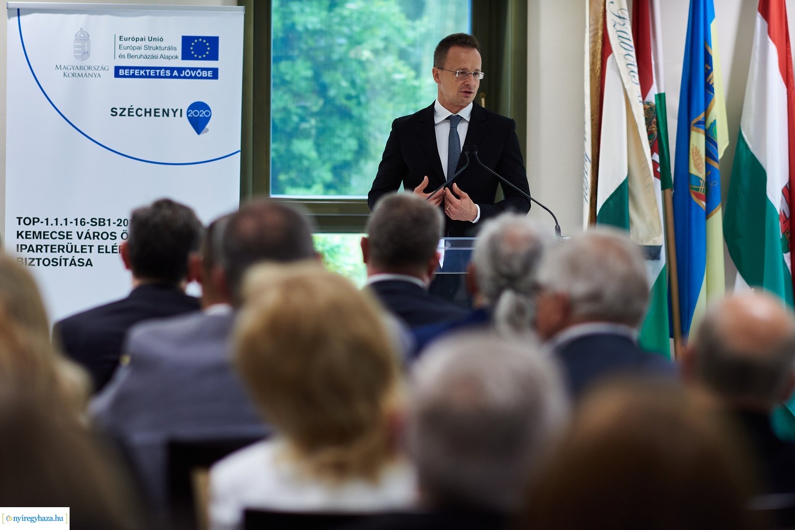 Ipari park sajtótájékoztató Kemecse