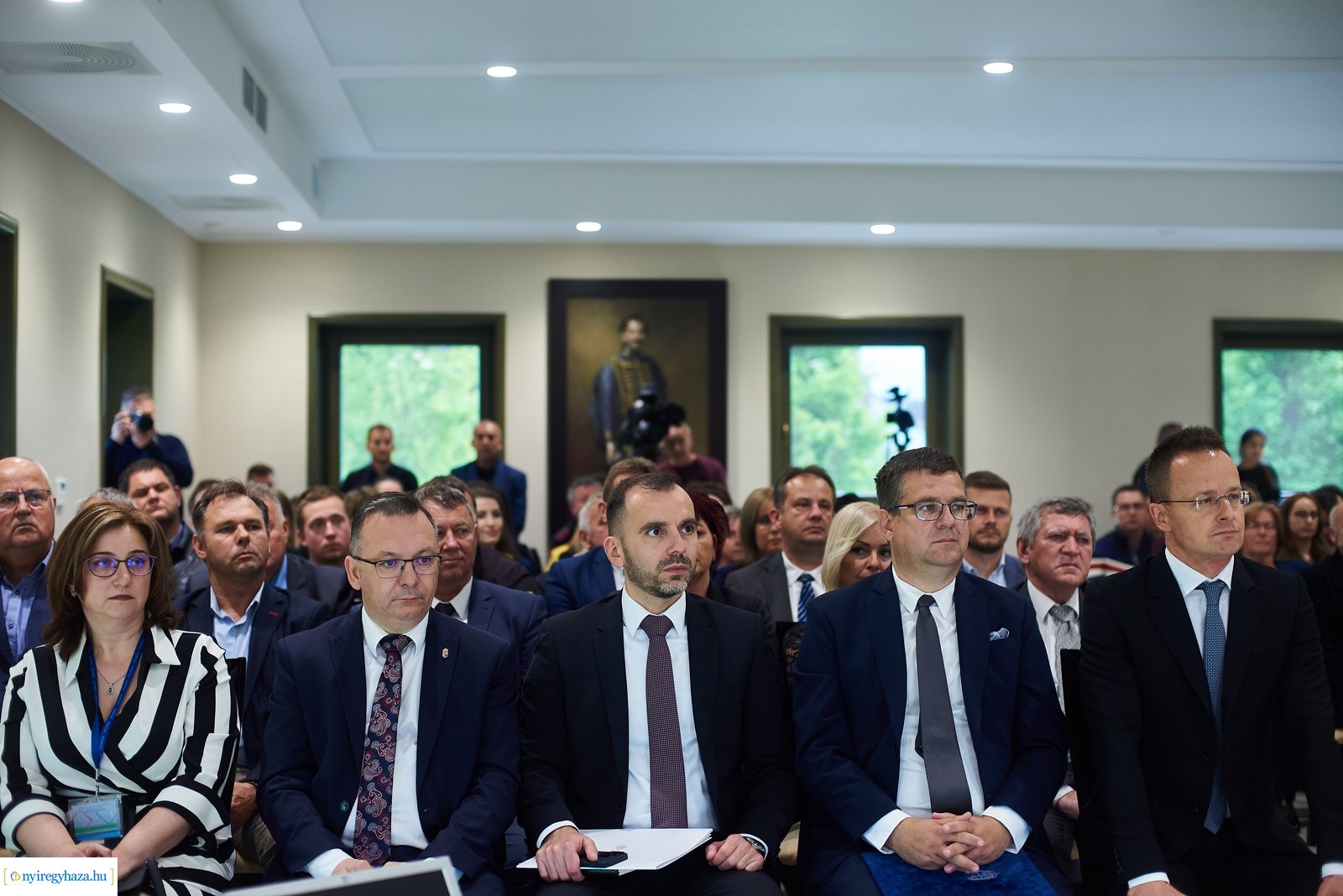 Ipari park sajtótájékoztató Kemecse