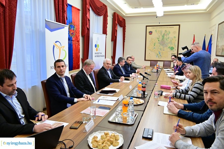 Ipari park tervezési folyamatai - sajtótájékoztató 20240124