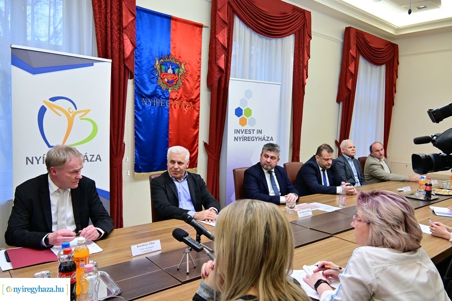 Ipari park tervezési folyamatai - sajtótájékoztató 20240124