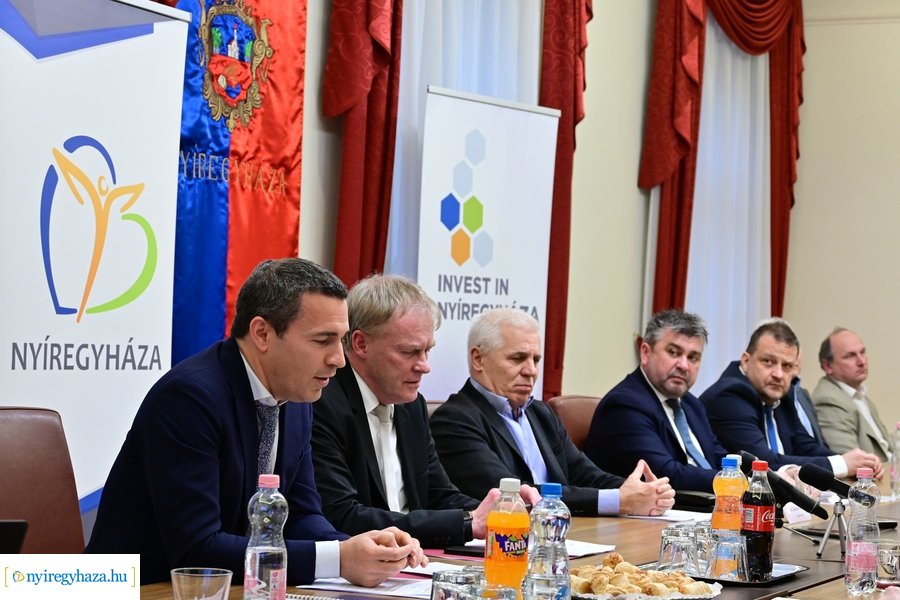 Ipari park tervezési folyamatai - sajtótájékoztató 20240124