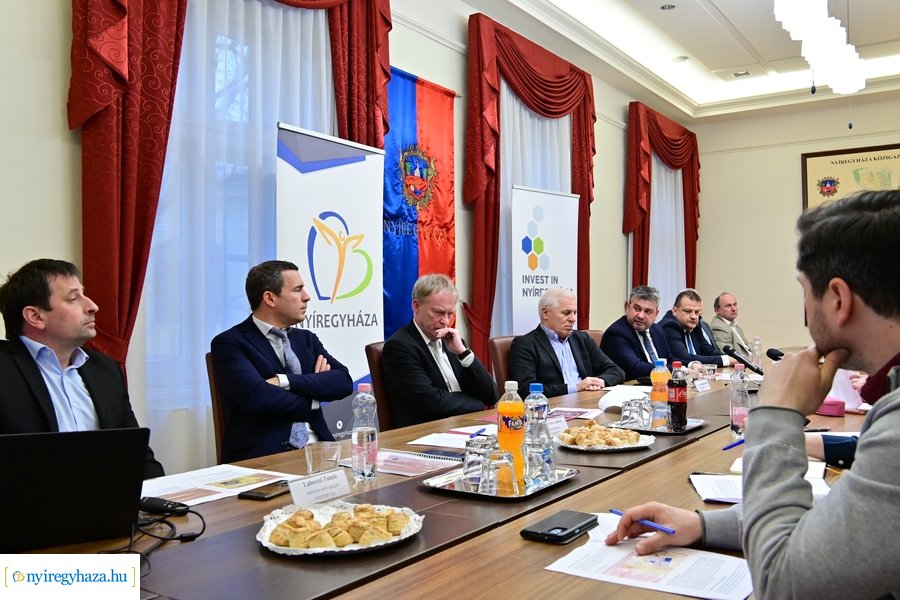 Ipari park tervezési folyamatai - sajtótájékoztató 20240124