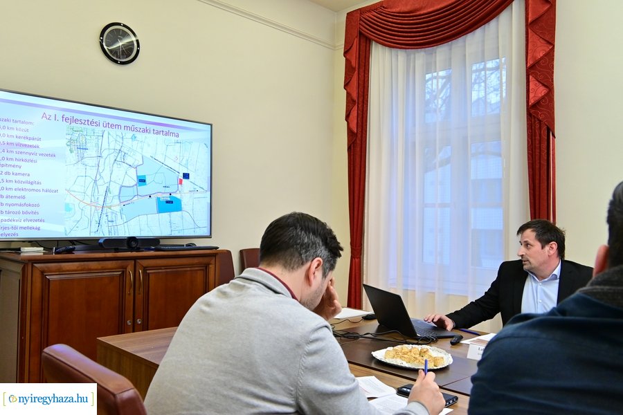 Ipari park tervezési folyamatai - sajtótájékoztató 20240124