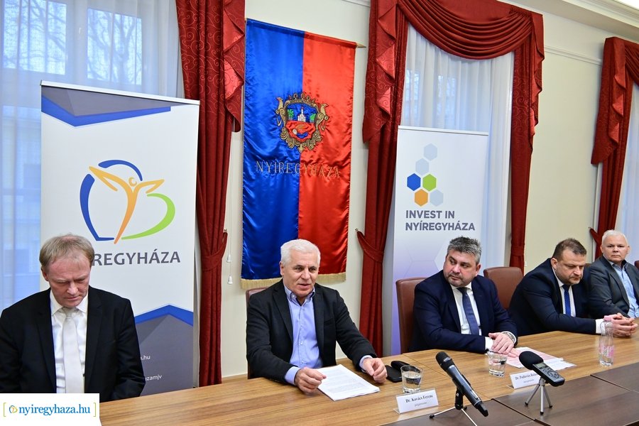 Ipari park tervezési folyamatai - sajtótájékoztató 20240124