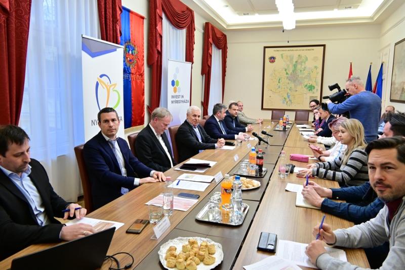 Ipari park tervezési folyamatai - sajtótájékoztató 20240124
