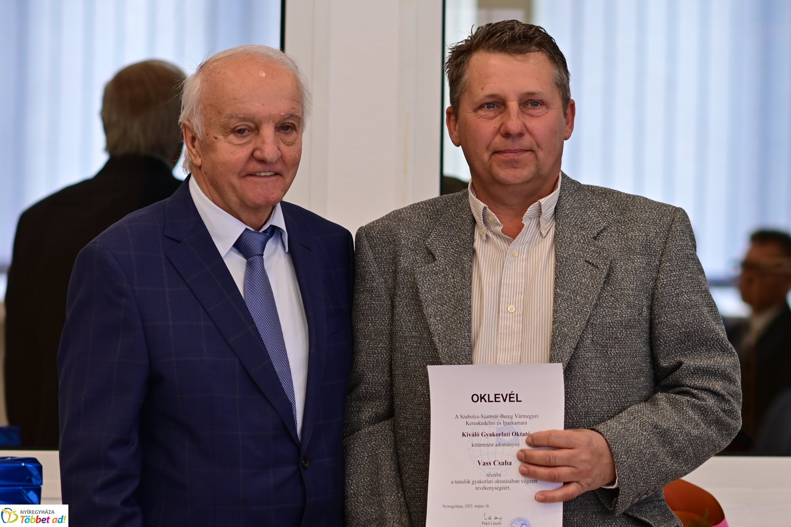 Iparkamarai díjak 2025 májusában