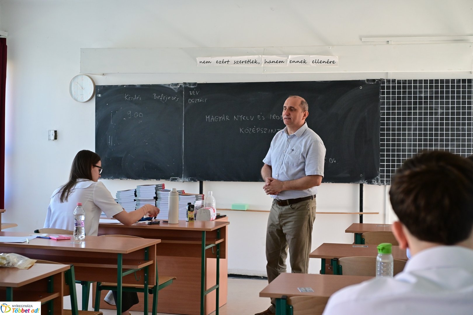 Írásbeli érettségi az Arany János gimnáziumban 2026