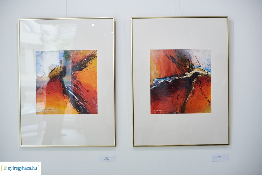 Iserlohni alkotások kiállítása a Pál Gyula teremben