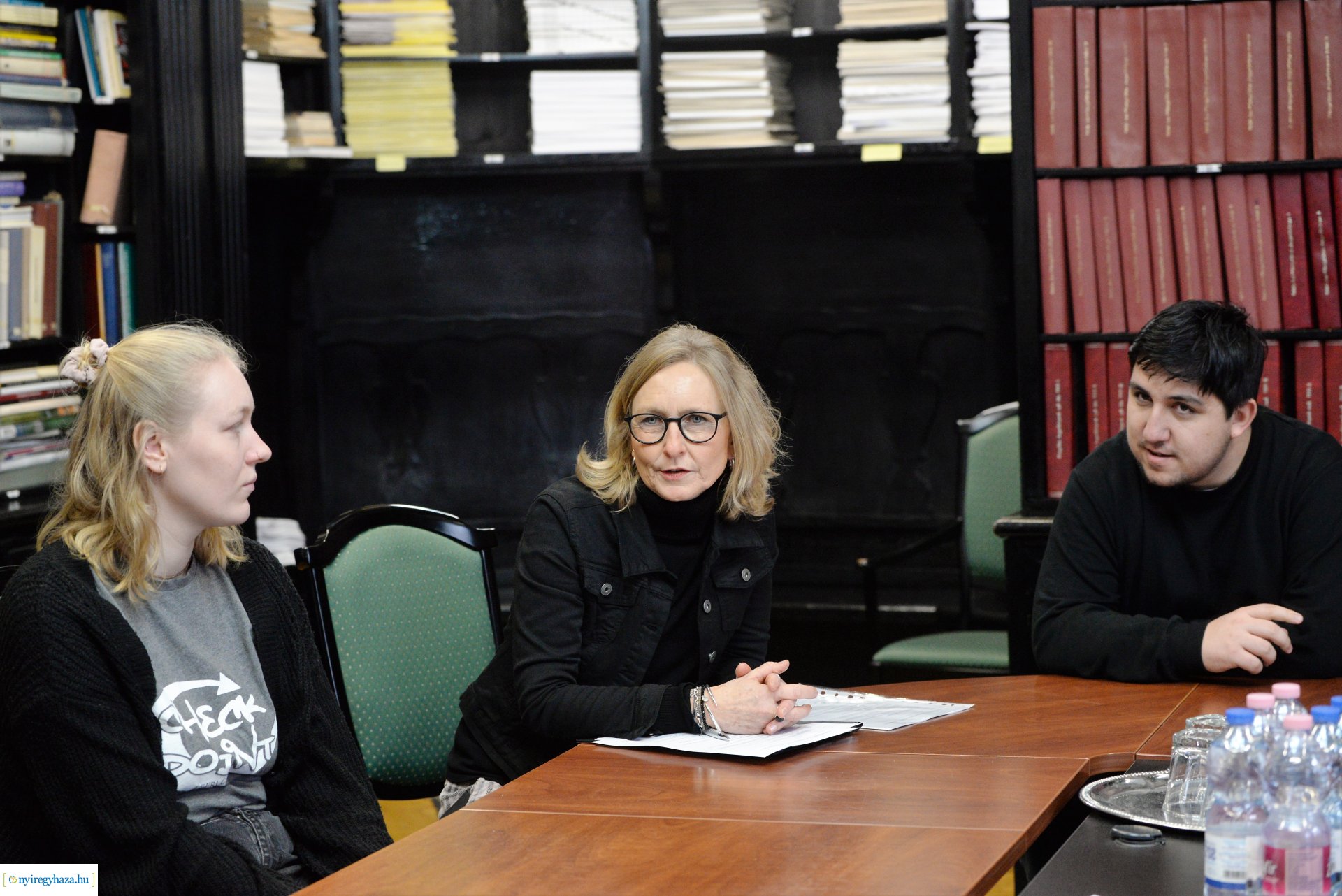 Iserlohni delegáció a Városházán