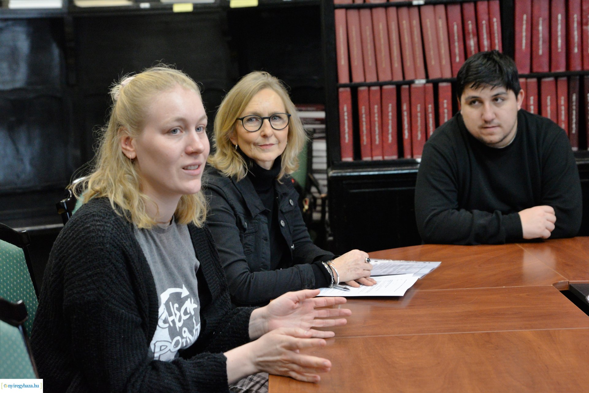 Iserlohni delegáció a Városházán