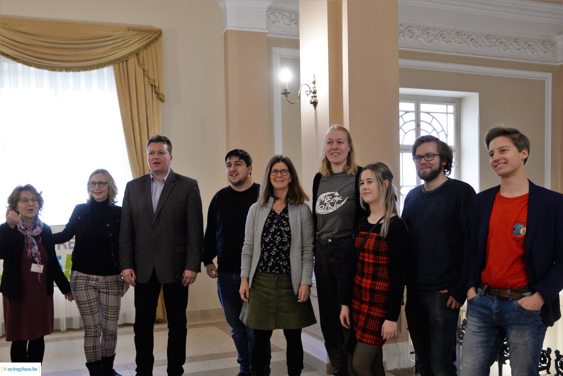 Iserlohni delegáció a Városházán