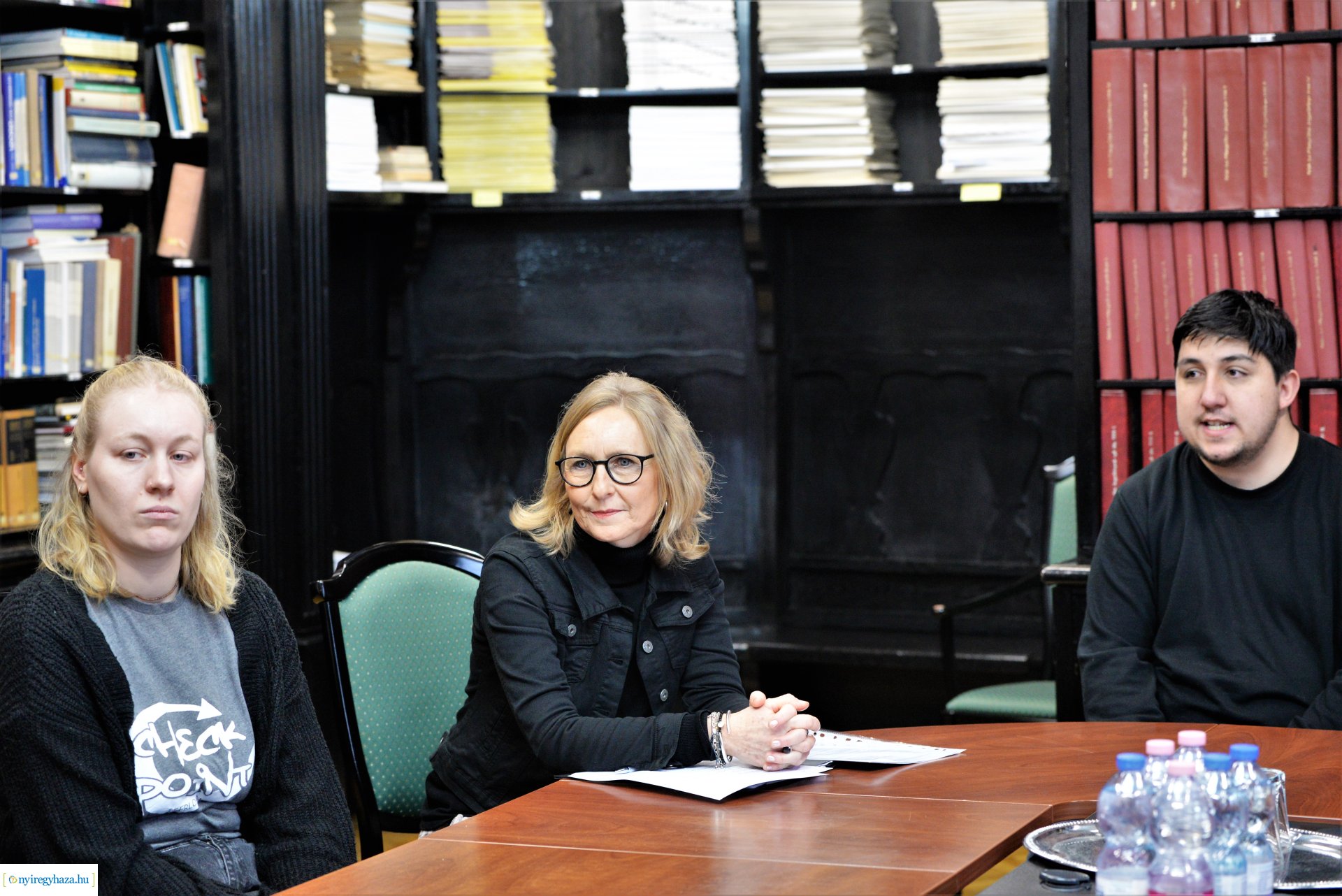 Iserlohni delegáció a Városházán