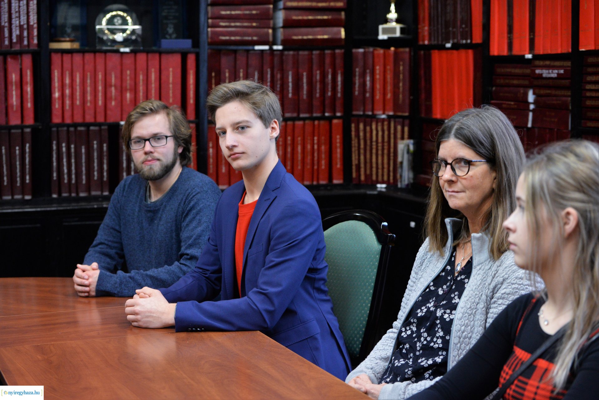 Iserlohni delegáció a Városházán