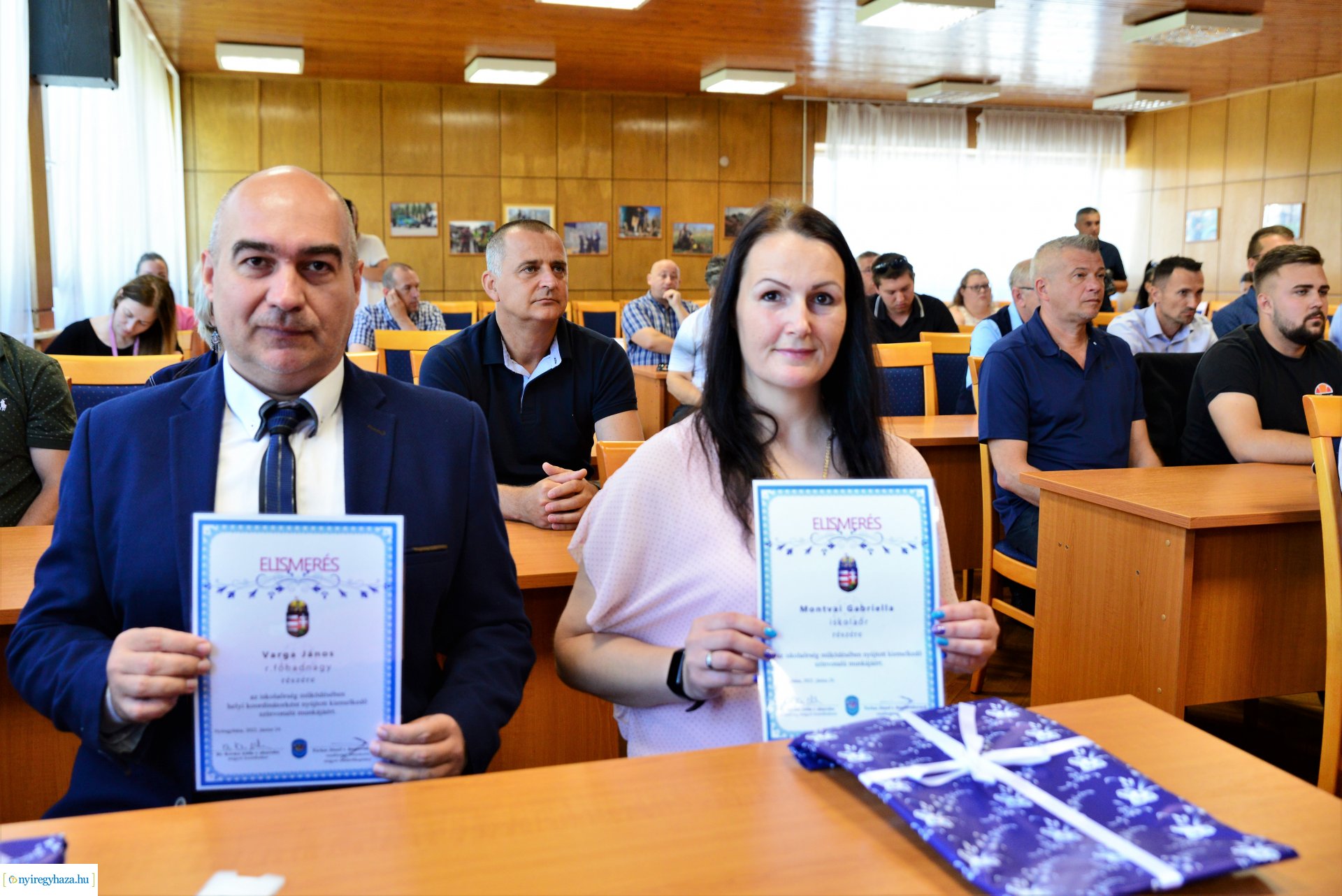 Iskolaőröket köszöntöttek Nyíregyházán