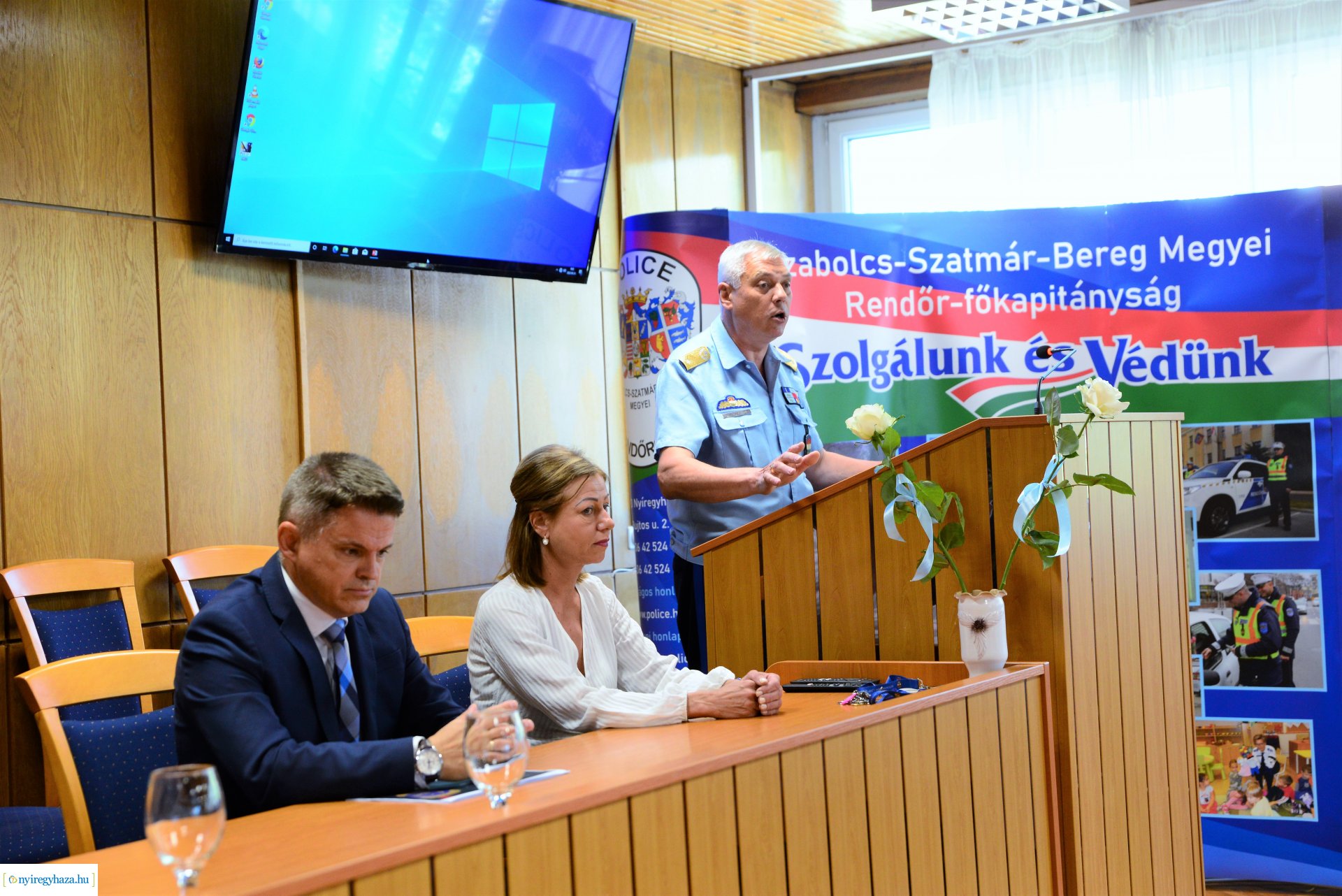 Iskolaőröket köszöntöttek Nyíregyházán